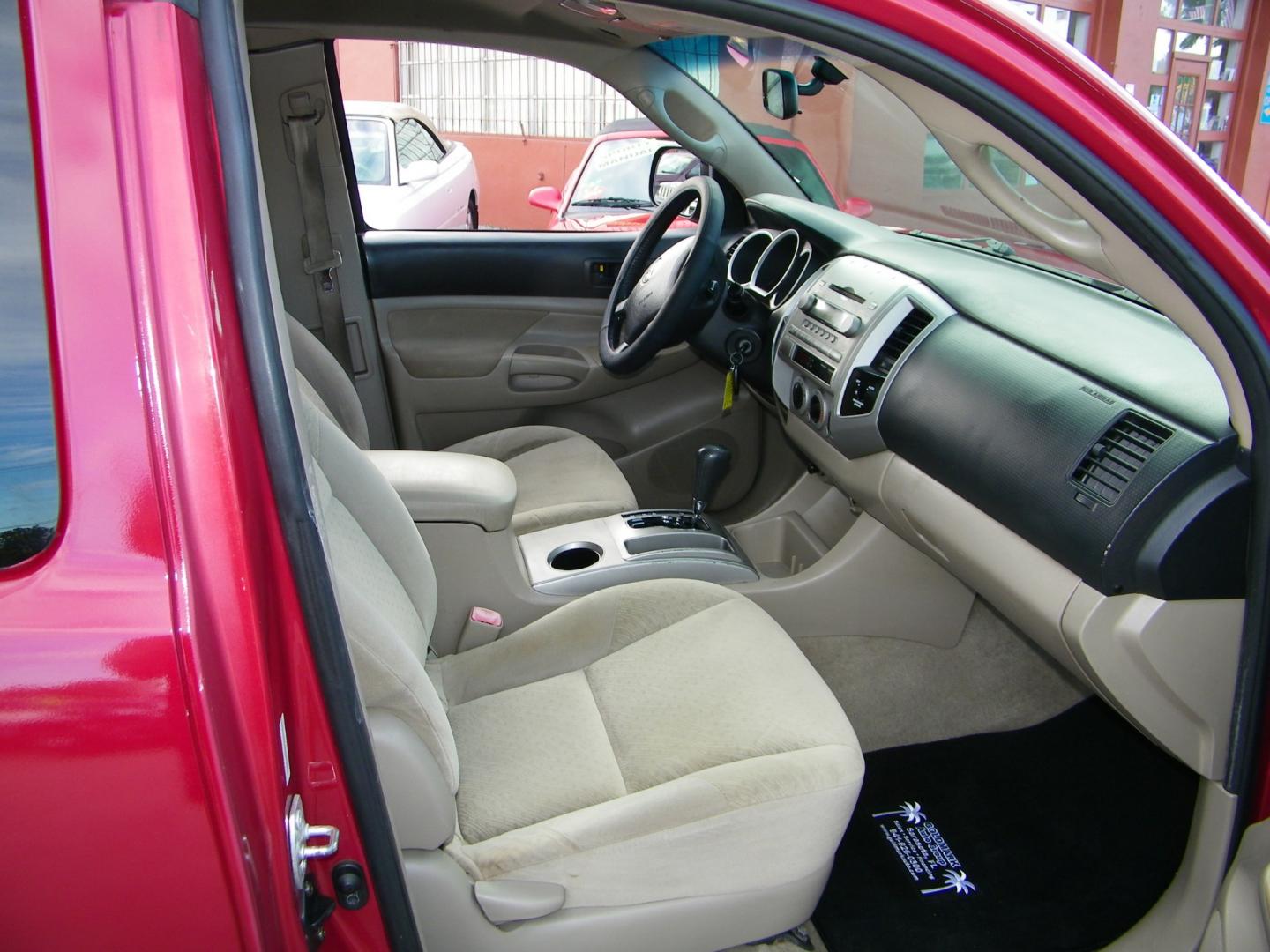 2007 Maroon /Grey Toyota Tacoma PreRunner Access Cab V6 2WD (5TETU62N87Z) with an 4.0L V6 DOHC 24V engine, Automatic transmission, located at 4000 Bee Ridge Road, Sarasota, FL, 34233, (941) 926-0300, 27.298664, -82.489151 - Photo#11